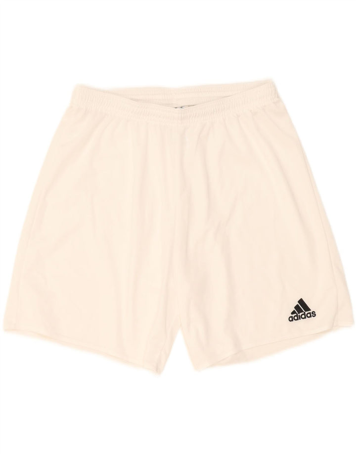 Adidas Mens Sport Shorts Large White Polyester