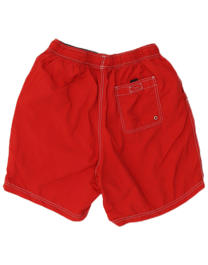 Męskie spodenki kąpielowe Nautica, nylon w kolorze średniej czerwieni