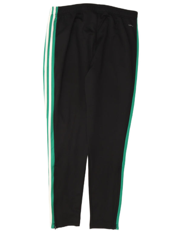 Adidas Pantalon de survêtement Climalite pour homme Large Noir Colorblock Polyester