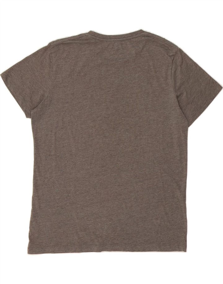 JACK & JONES Mens Graphic T-Shirt Top XL Grey Vintage Jack & Jones and Second-Hand Jack & Jones from Messina Hembry 
