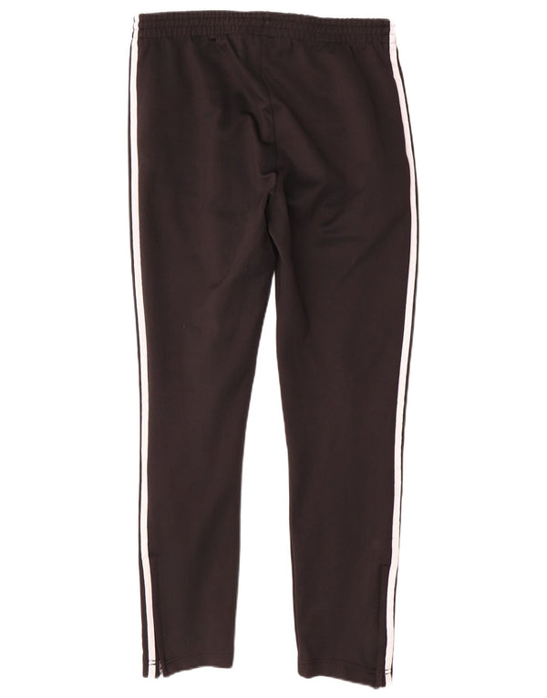 Adidas Damen Trainingshose UK 14 Mittelschwarze Baumwolle