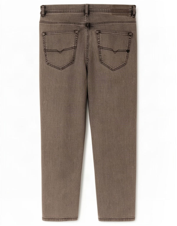 Diesel Mens Rhial Crop Carrot Slim Jeans W30 L22 Γκρι βαμβακερό
