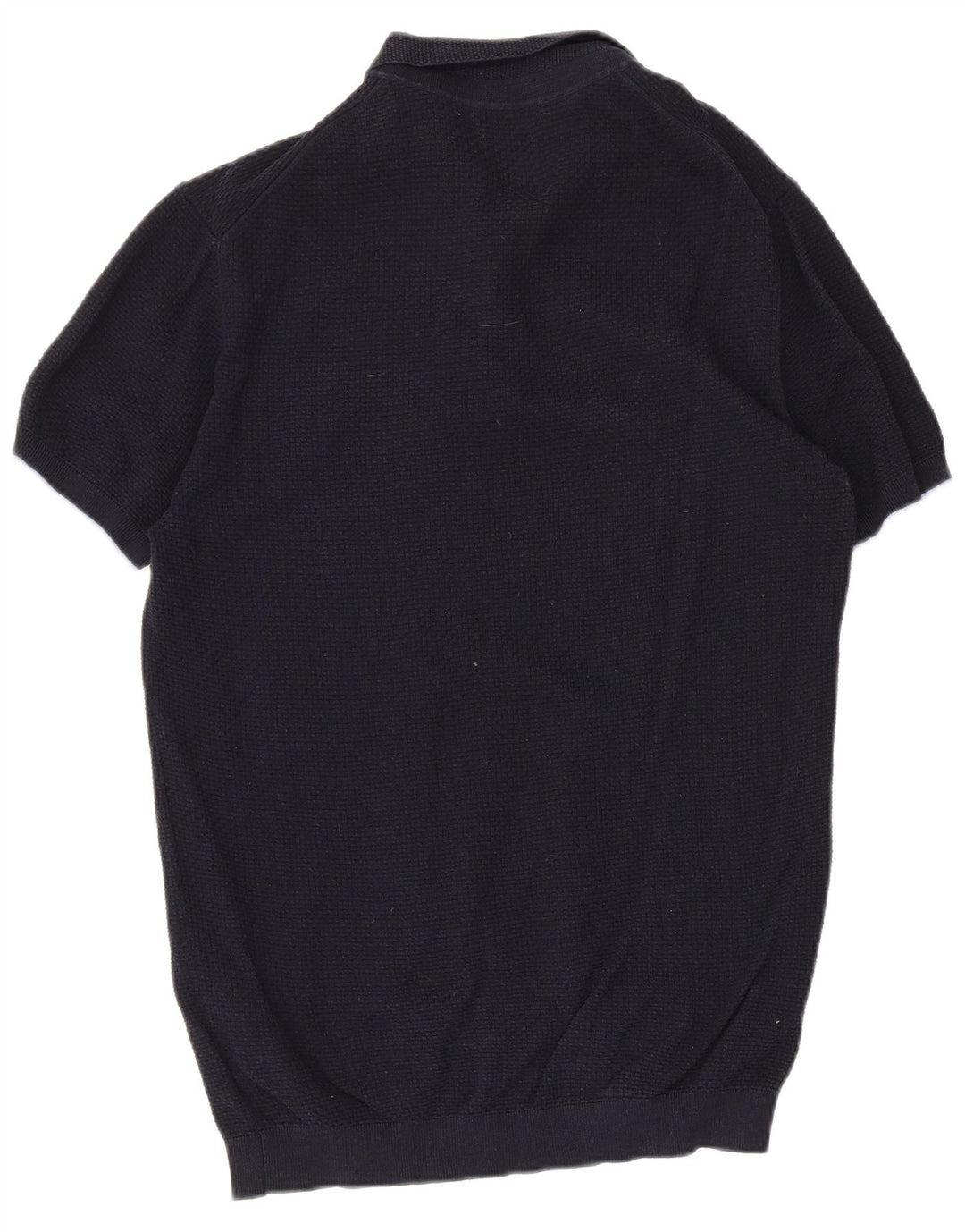 Massimo Dutti Polo Homme Grand Bleu Marine Coton