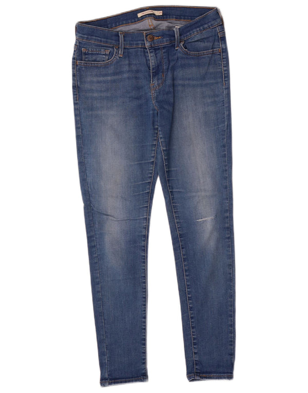 Jeans Levi's 710 Super Skinny da donna W29 L28 in cotone blu