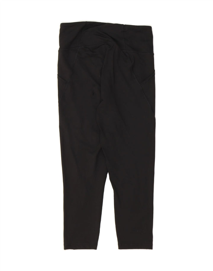 PUMA Girls Leggings 9-10 Years Medium  Black Polyester Vintage Puma and Second-Hand Puma from Messina Hembry 