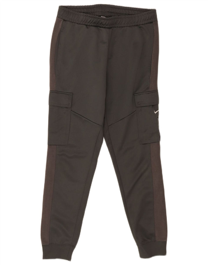 NIKE Mens Cargo Tracksuit Trousers Joggers Small  Grey Colourblock