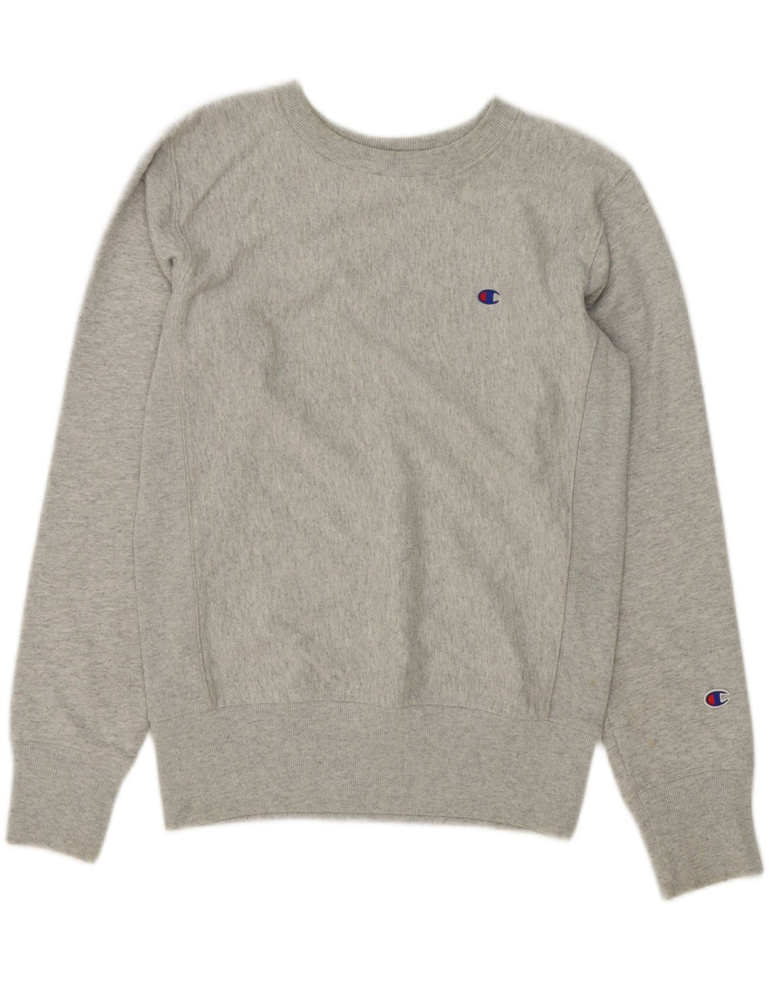 CHAMPION Mens Sweatshirt Jumper Small Grey Cotton Vintage Champion and Second-Hand Champion from Messina Hembry 