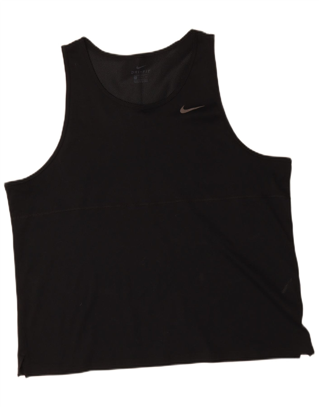 Nike Herren Dri Fit Weste Top 2XL Schwarz Polyester