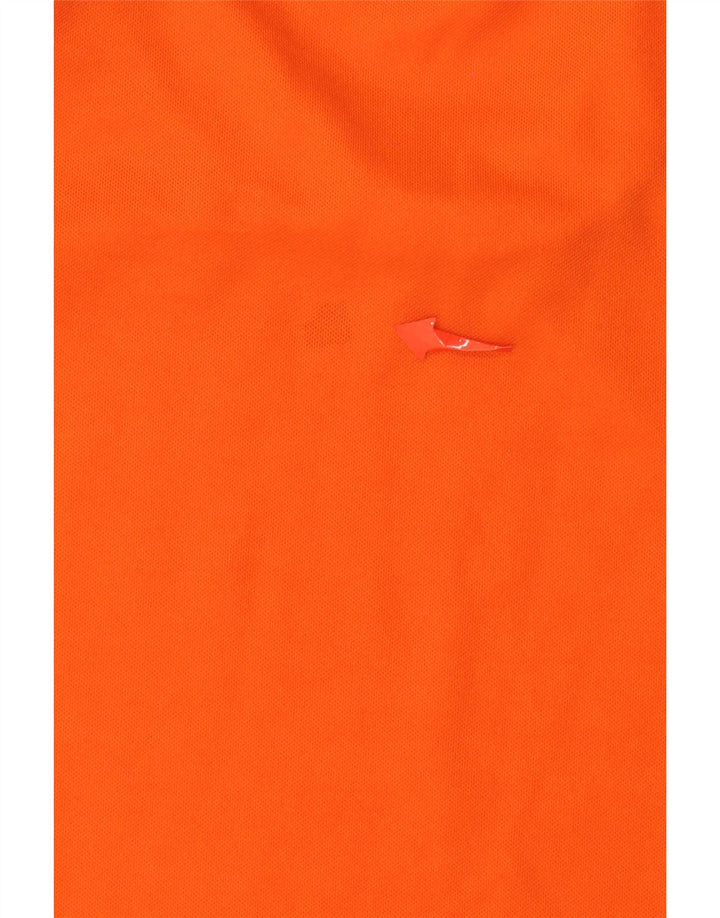 Adidas Herren Climalite T-Shirt Top Small Orange Polyester