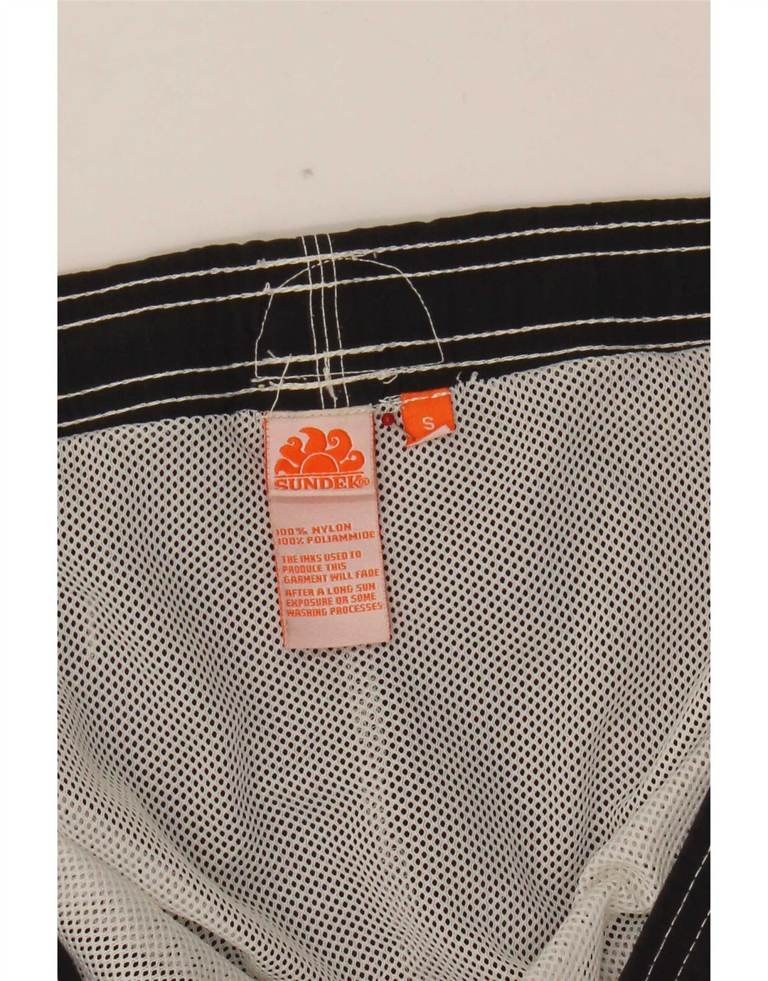 Pantaloncini da bagno da uomo Sundek piccoli in nylon grigio