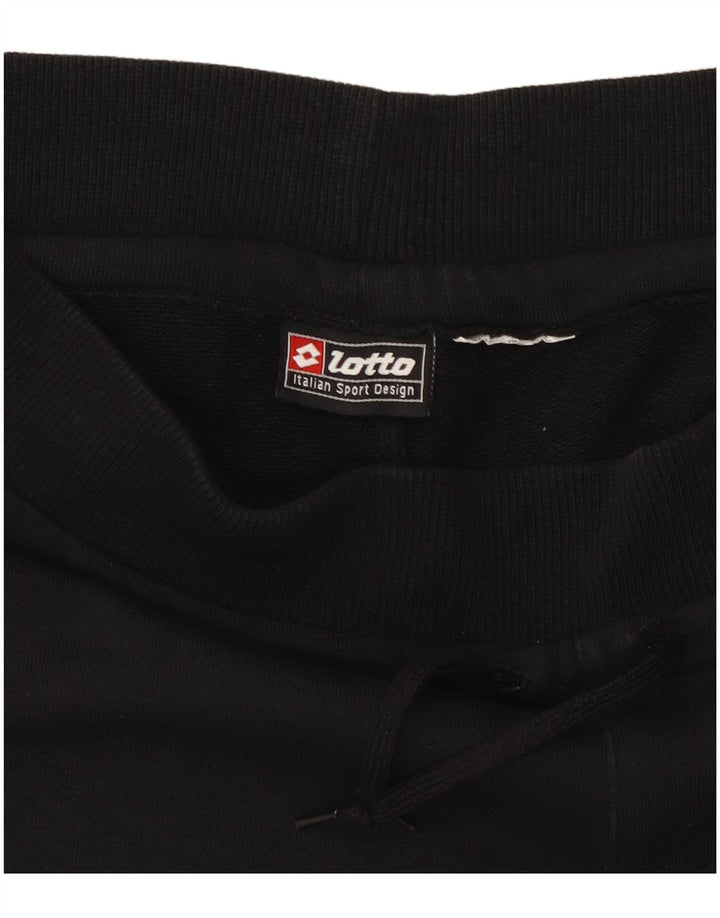 Lotto Womens Tracksuit Trousers UK 14 Medium  Black