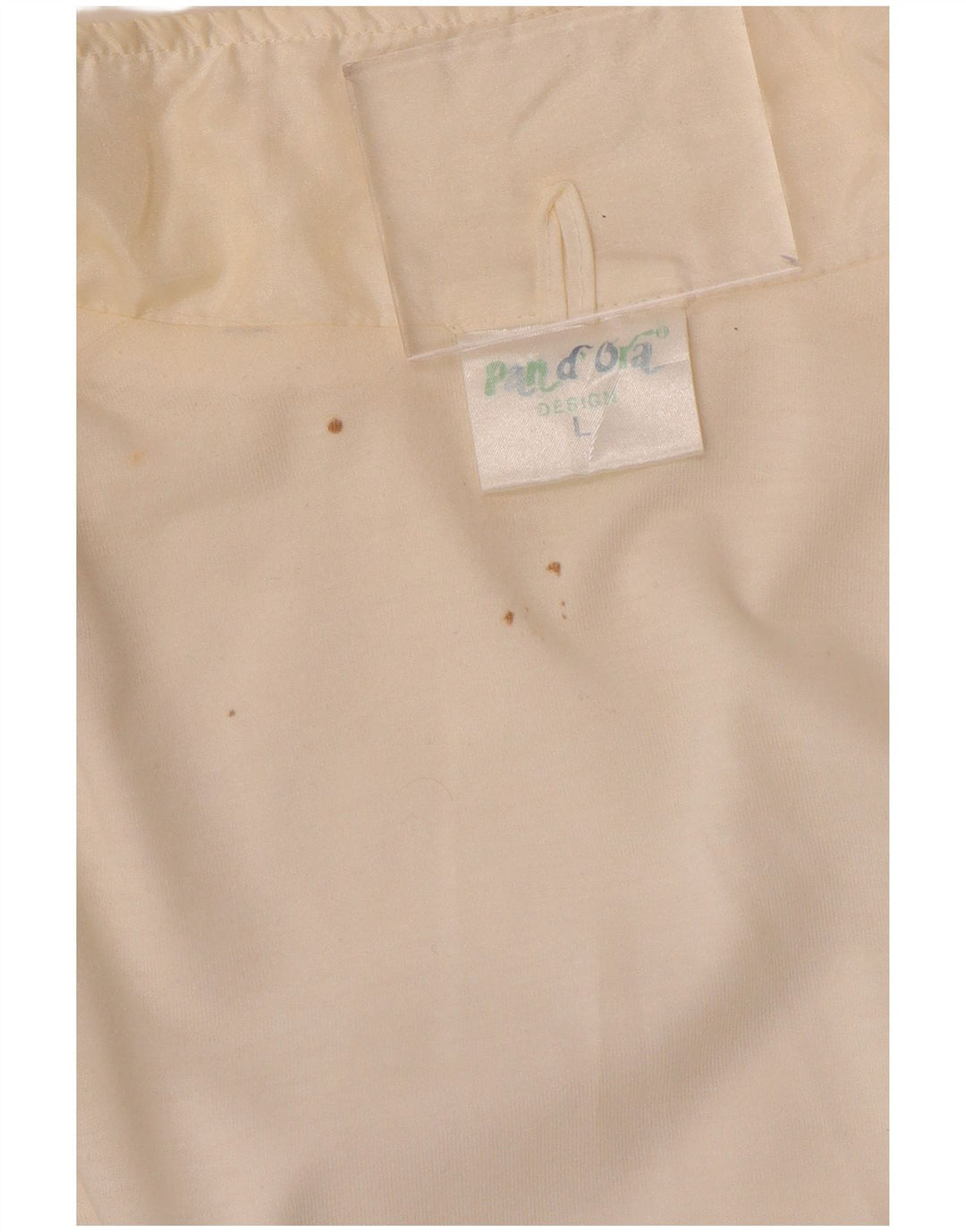 Pandora Mens Tracksuit Top Jacket Large White Colourblock Polyamide