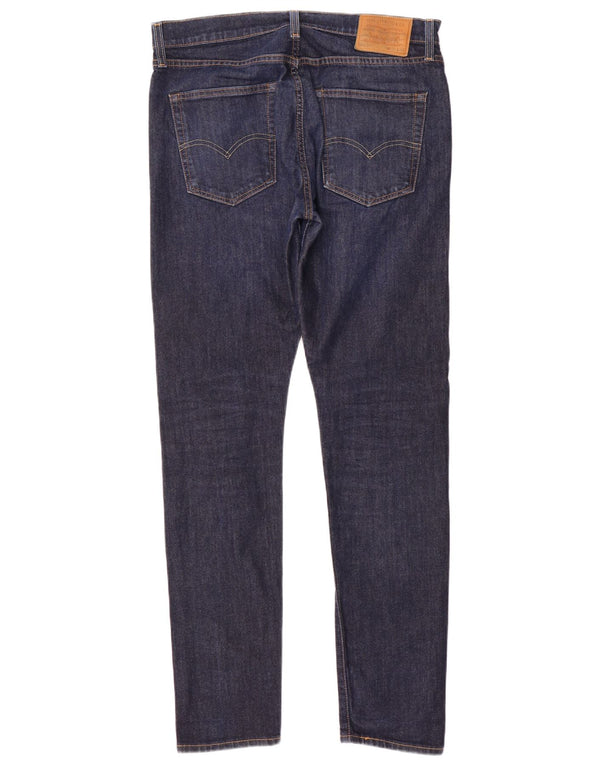 Levi's Uomo 512 Jeans affusolati slim W34 L34 Cotone blu navy