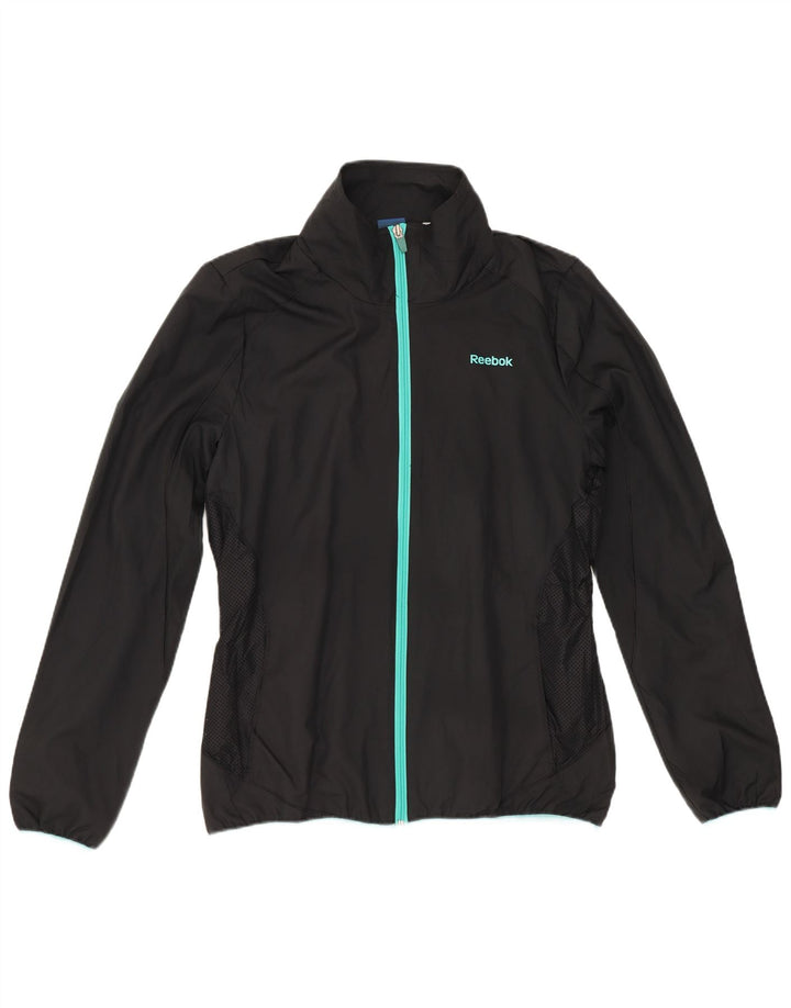 Giacca da tuta da donna Reebok UK 14 Medium Nera