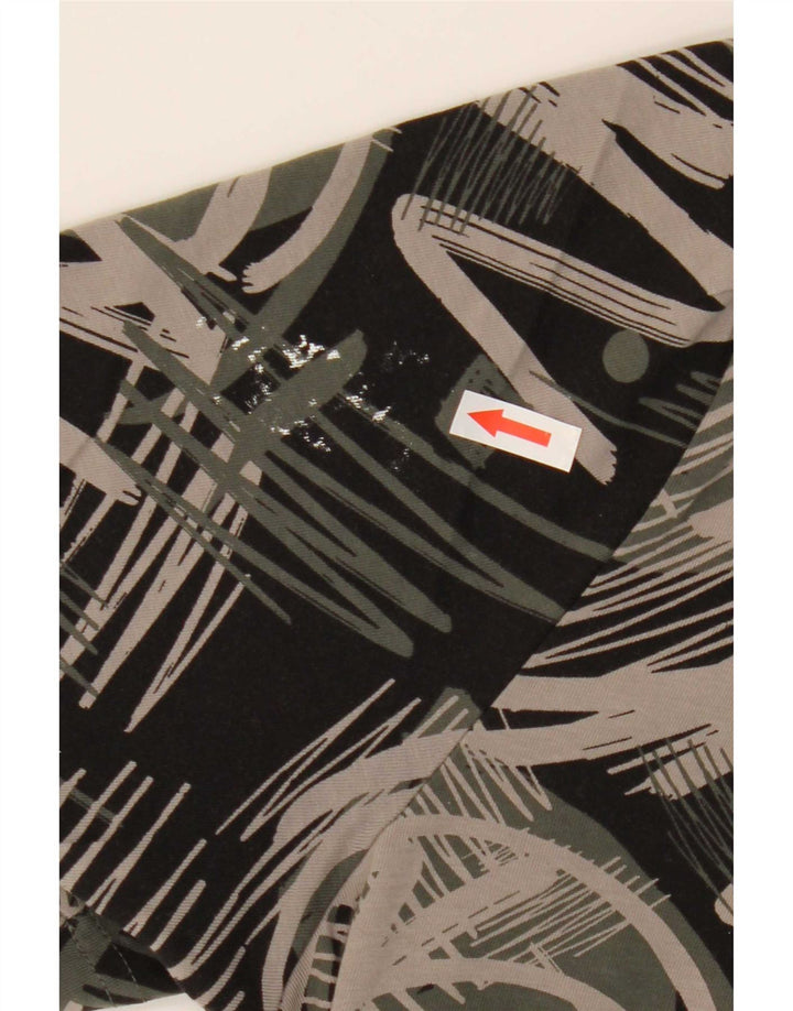 Puma T-shirt graphique à motif abstrait pour homme, grand, noir, coton