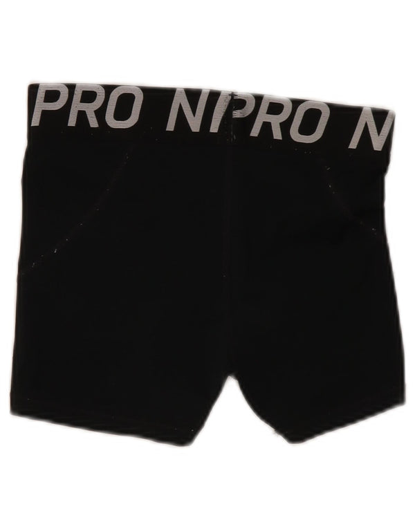 Γυναικείο γραφικό αθλητικό σορτς Nike Dri Fit UK 12, μεσαίο μαύρο