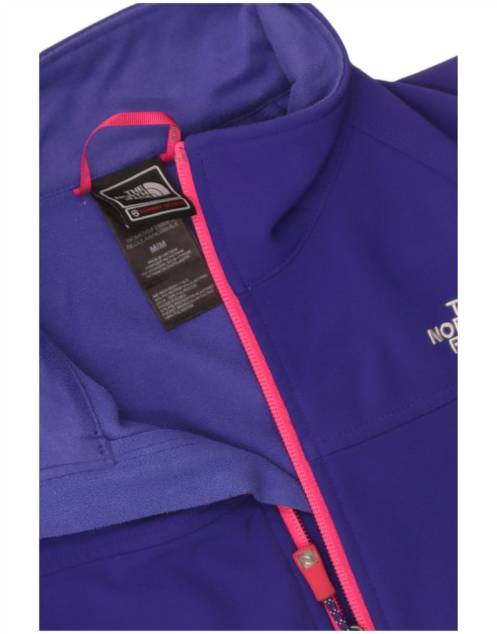 Jaqueta corta-vento feminina The North Face UK 14 poliéster azul marinho médio