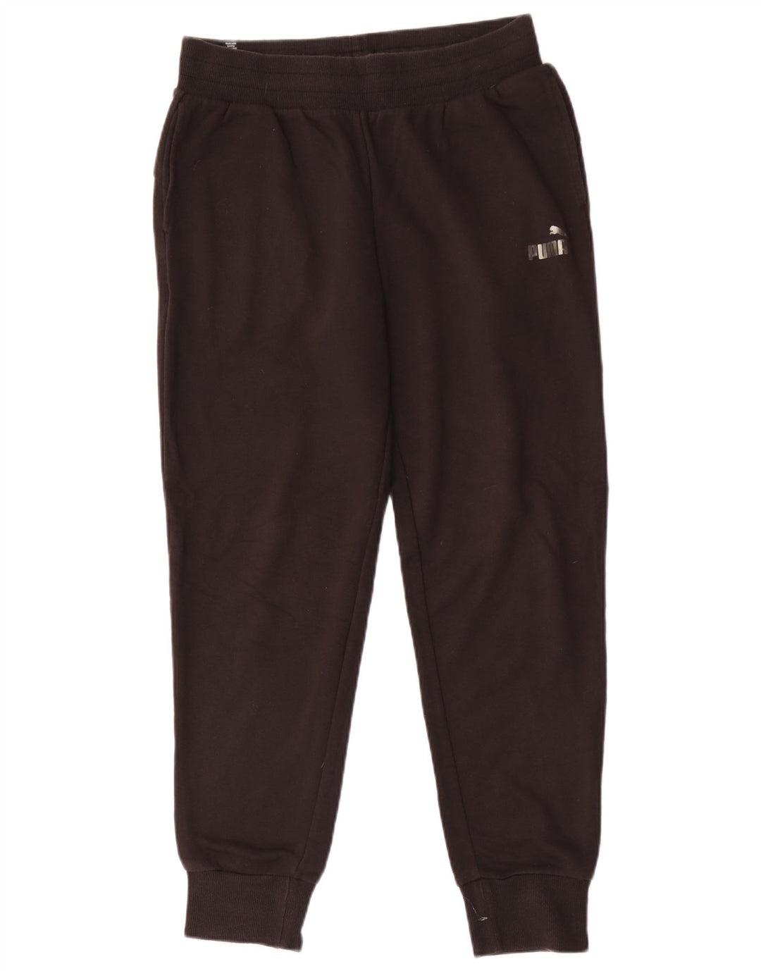 Puma Mens Tracksuit Trousers Joggers Medium  Black Cotton
