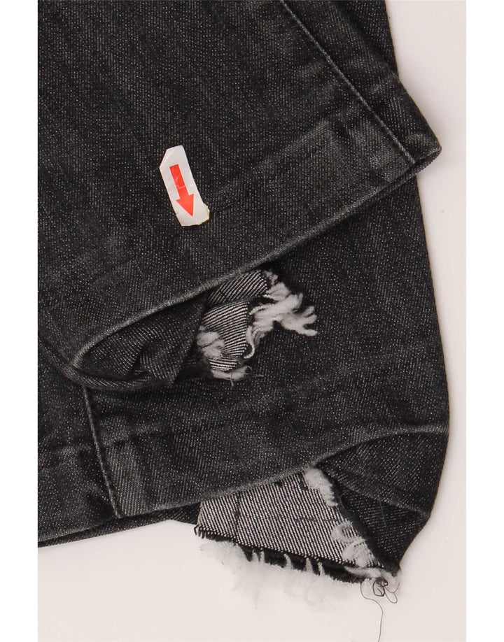 Jeans Guess Crop Slim da Donna W29 L26 Grigi