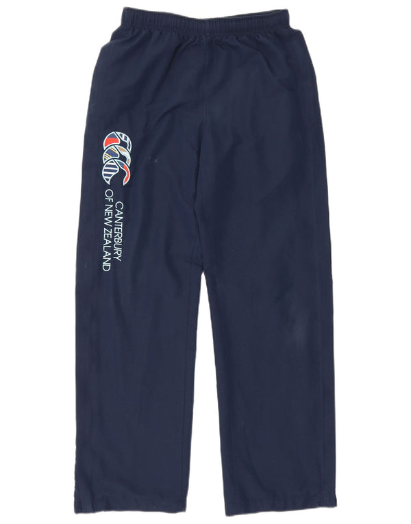 Canterbury Mens Graphic Tracksuit Trousers Medium Navy Blue Polyester