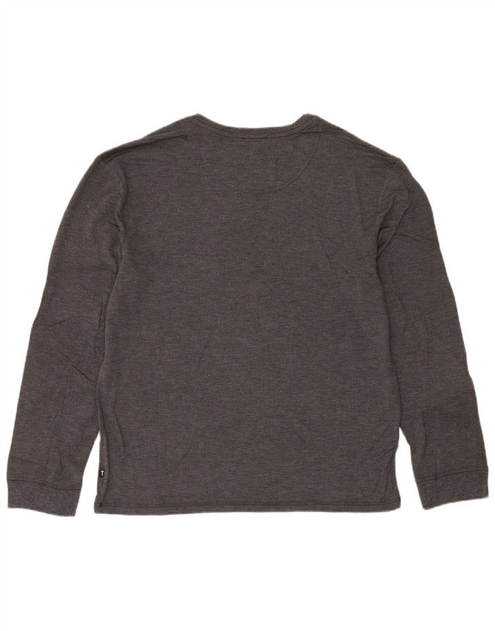 Ted Baker Top à Manches Longues Homme Gris Moyen Modal