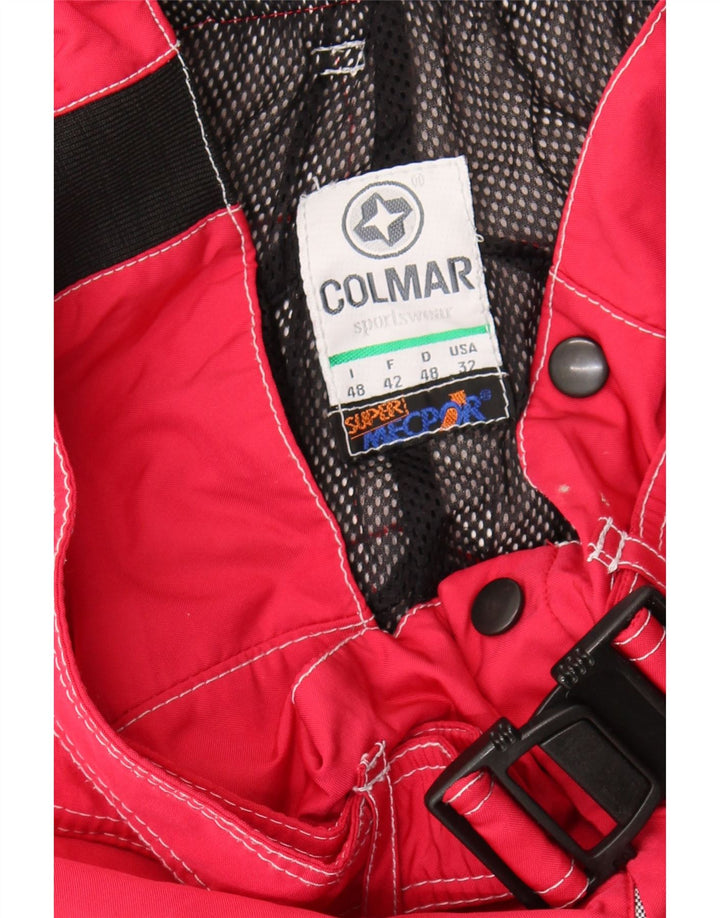 Colmar Womens Ski Trousers IT 48 XL Red Colourblock