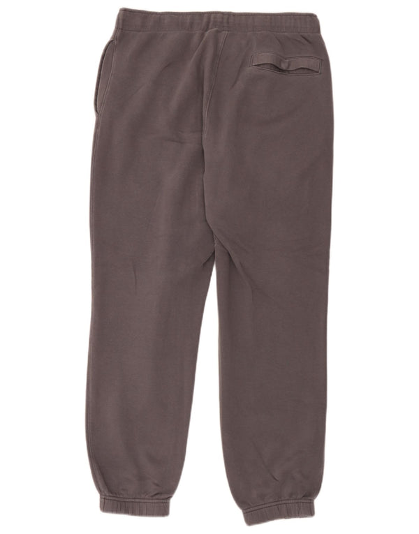 Nike Mens Graphic Tracksuit Trousers Joggers Medium Grey Cotton