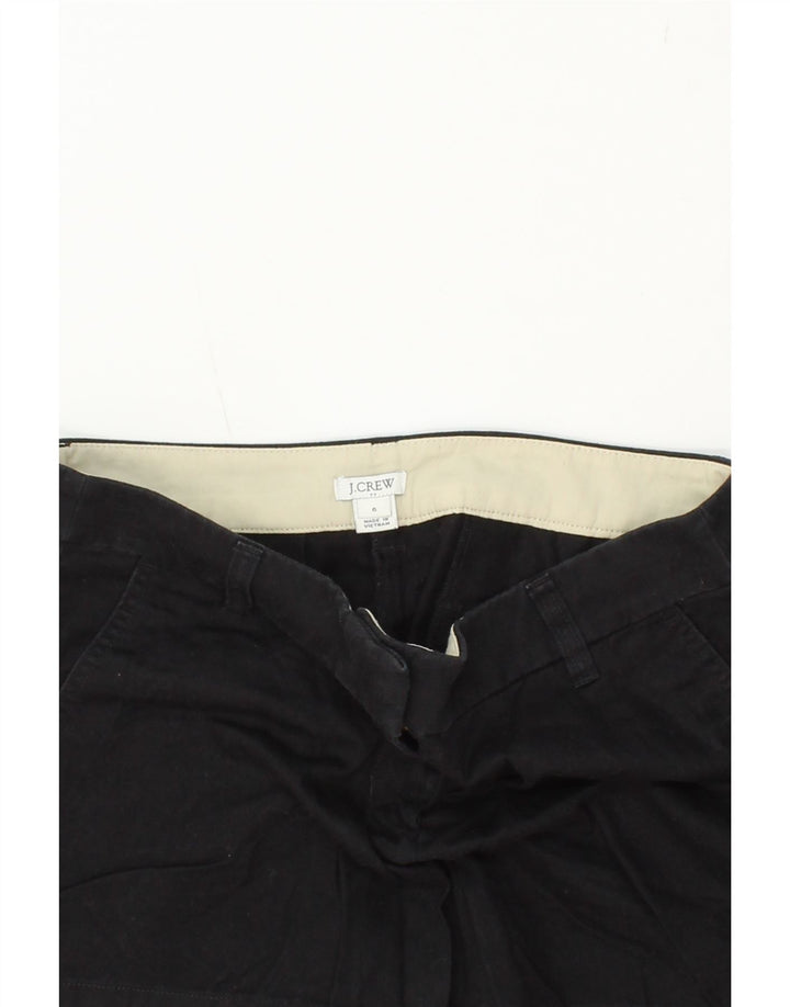 J. CREW Womens Chino Shorts US 6 Medium W30  Black Cotton Vintage J. Crew and Second-Hand J. Crew from Messina Hembry 