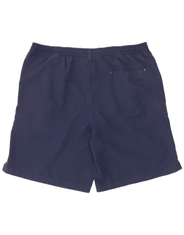 Pantaloncini da bagno da uomo Umbro XL blu navy in poliestere