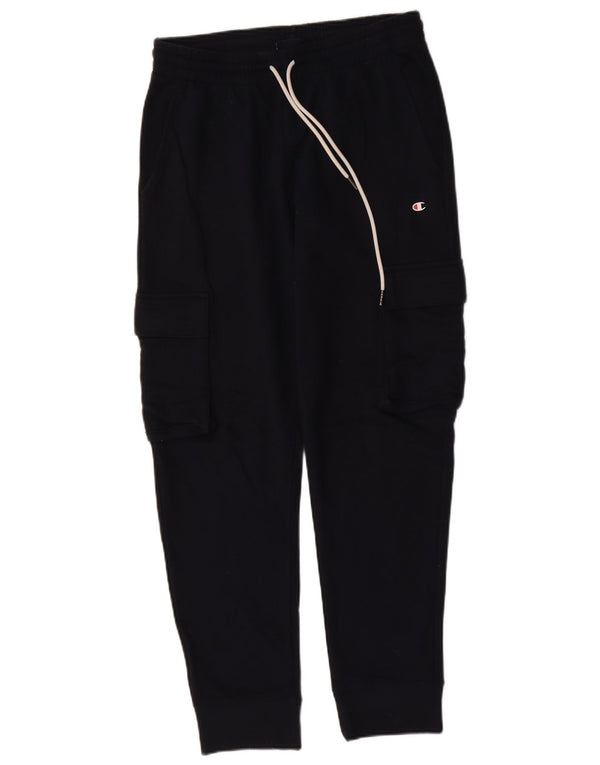 Calça esportiva masculina Champion Cargo Joggers médio algodão azul marinho
