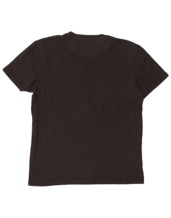 Ανδρικό T-Shirt Lyle & Scott Top Μεσαίο μαύρο βαμβακερό