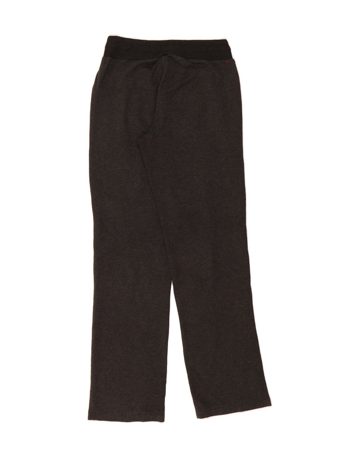 EDDIE BAUER Womens Tracksuit Trousers UK 10 Small  Grey Modal Vintage Eddie Bauer and Second-Hand Eddie Bauer from Messina Hembry 