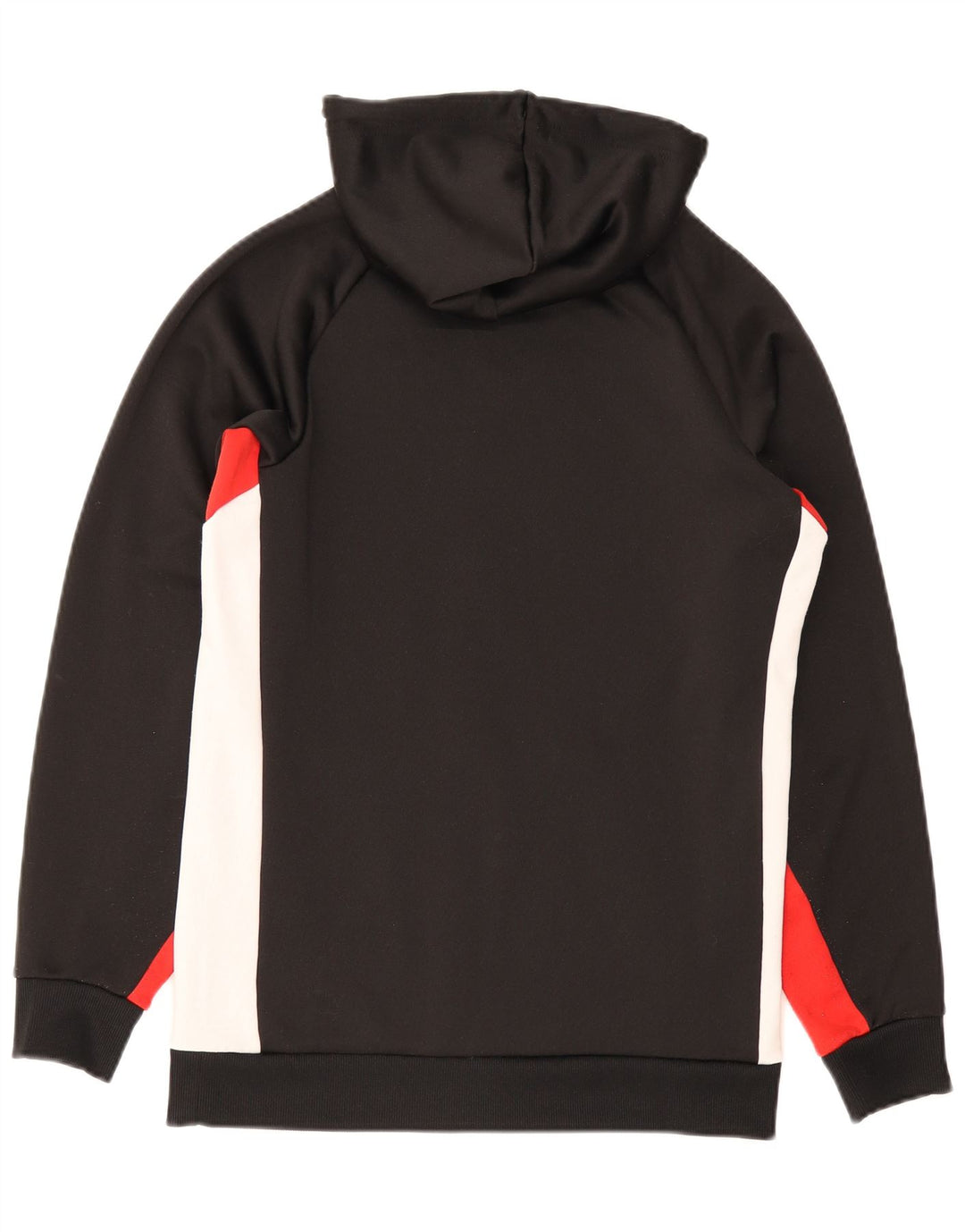 Tommy Hilfiger Mens Zip Hoodie Sweater Small Black Colourblock Polyester