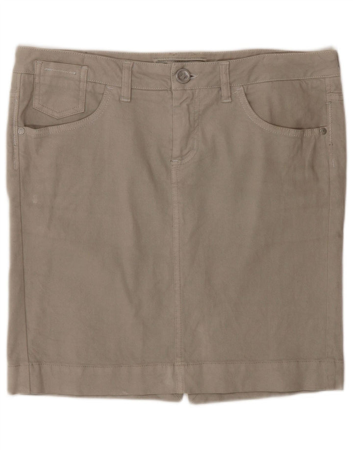 Murphy & Nye Dame Mini Denim Nederdel W31 Medium Grey Bomuld
