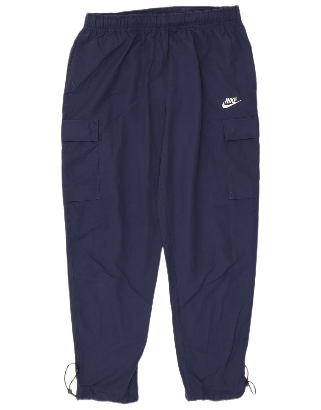 Nike Pantalon de survêtement cargo en coton bleu marine moyen