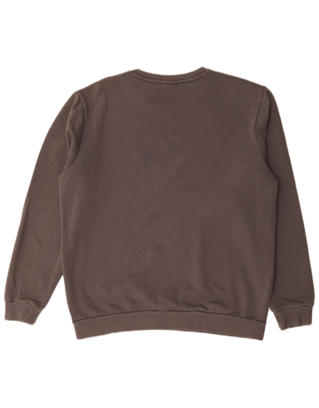 Puma Hombre Sudadera Jumper Grande Gris Algodón