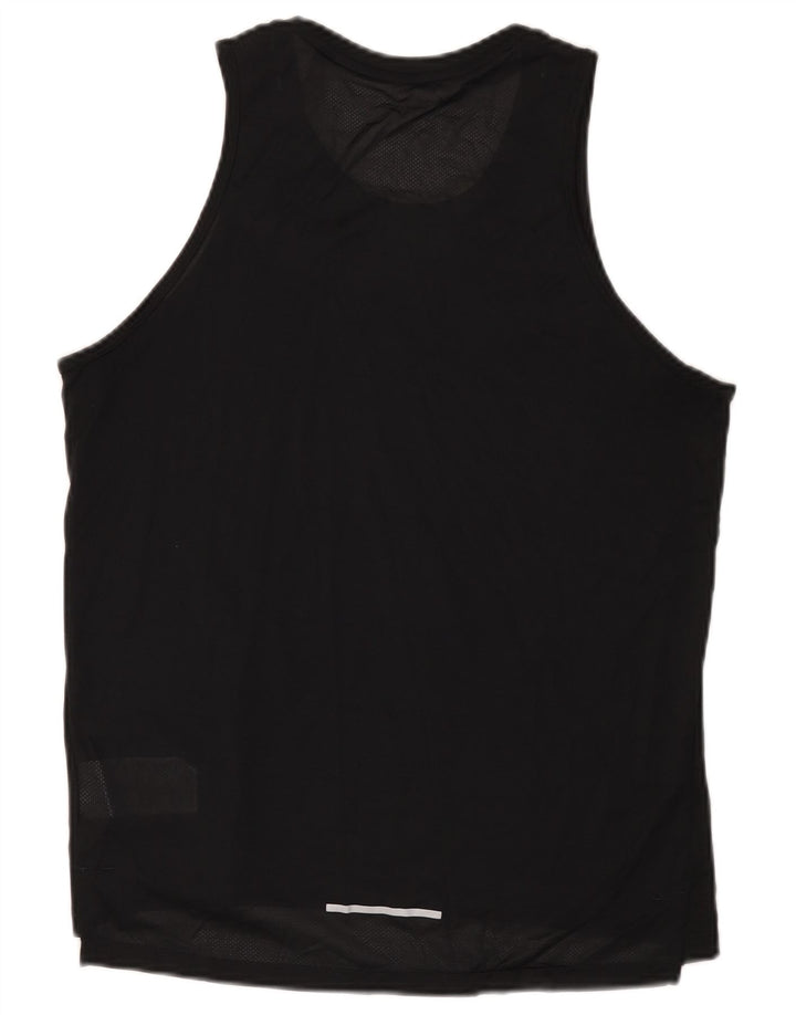 Canotta Nike Dri Fit da donna UK 14 medio nero poliestere