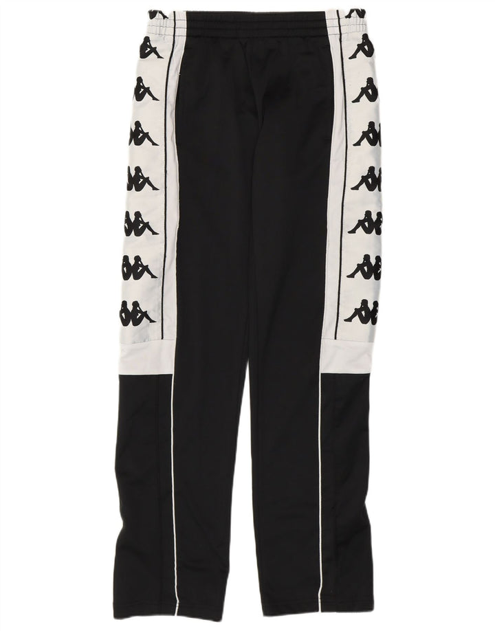 Kappa Pantalon de Survêtement Graphique Homme Petit Noir Polyester