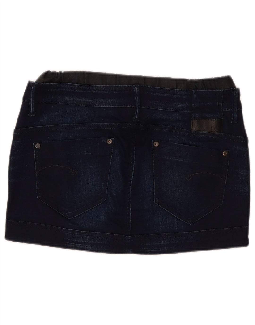G-Star Womens Mini Denim Skirt W28 Medium Navy Blue