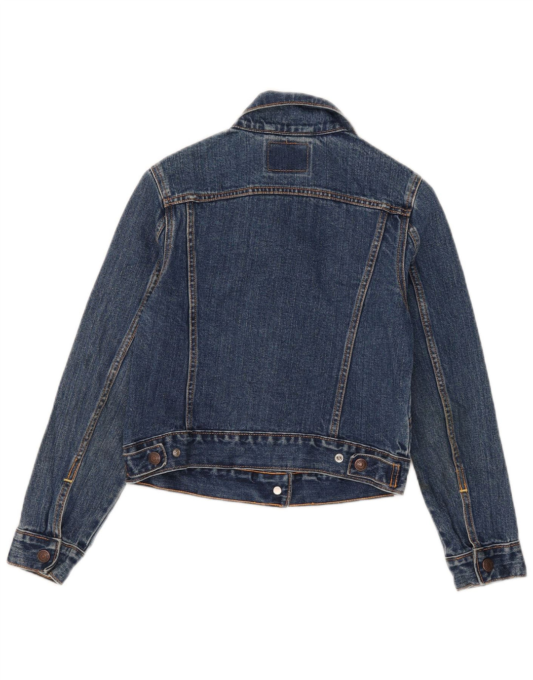 Giacca Jeans Bambina Levi's 7-8 Anni Large Blu Cotone
