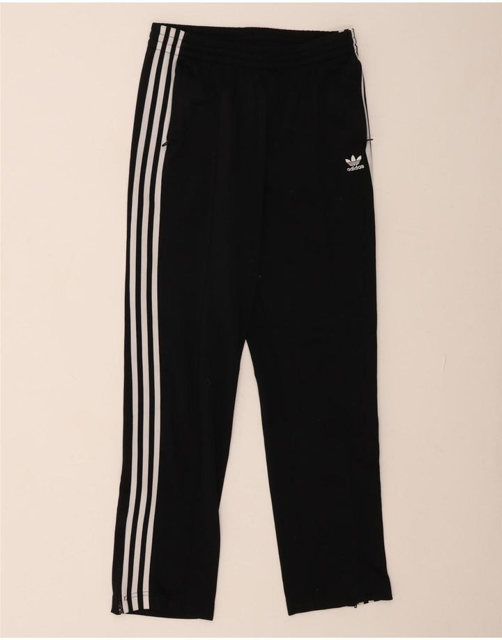ADIDAS Mens Tracksuit Trousers Small  Black Polyester