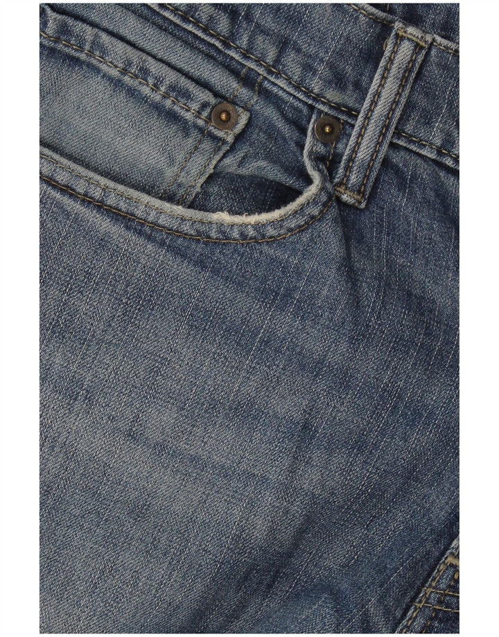 LEVI'S Mens 511 Slim Jeans W33 L34 Blue Cotton