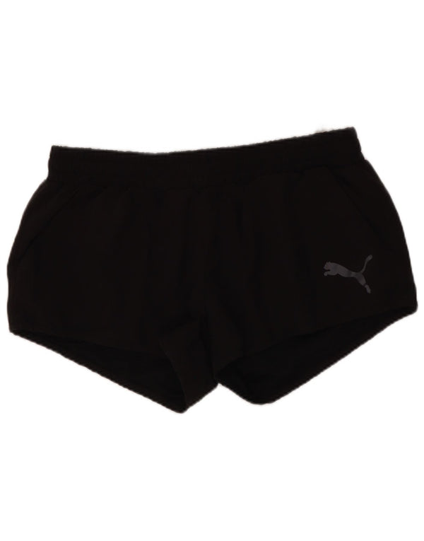 Puma Damen Sportshorts UK 12 Medium Schwarz Polyester