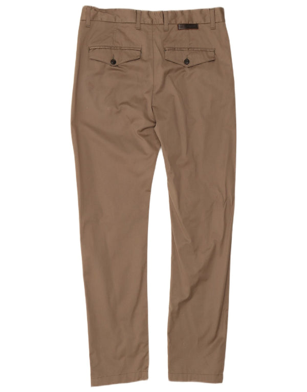 Pantaloni casual slim da uomo Zara W31 L30 Beige