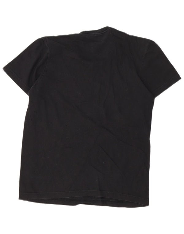 Adidas Mens Graphic T-Shirt Top XS Black Cotton