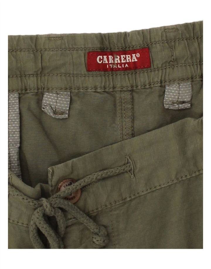CARRERA Mens Chino Shorts W42 2XL Khaki Vintage Carrera and Second-Hand Carrera from Messina Hembry 