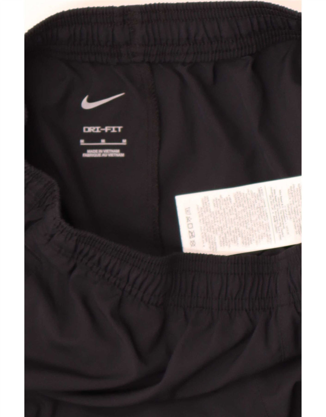 Pantalon de survêtement Nike Dri Fit pour femme UK 14 Noir moyen Polyester