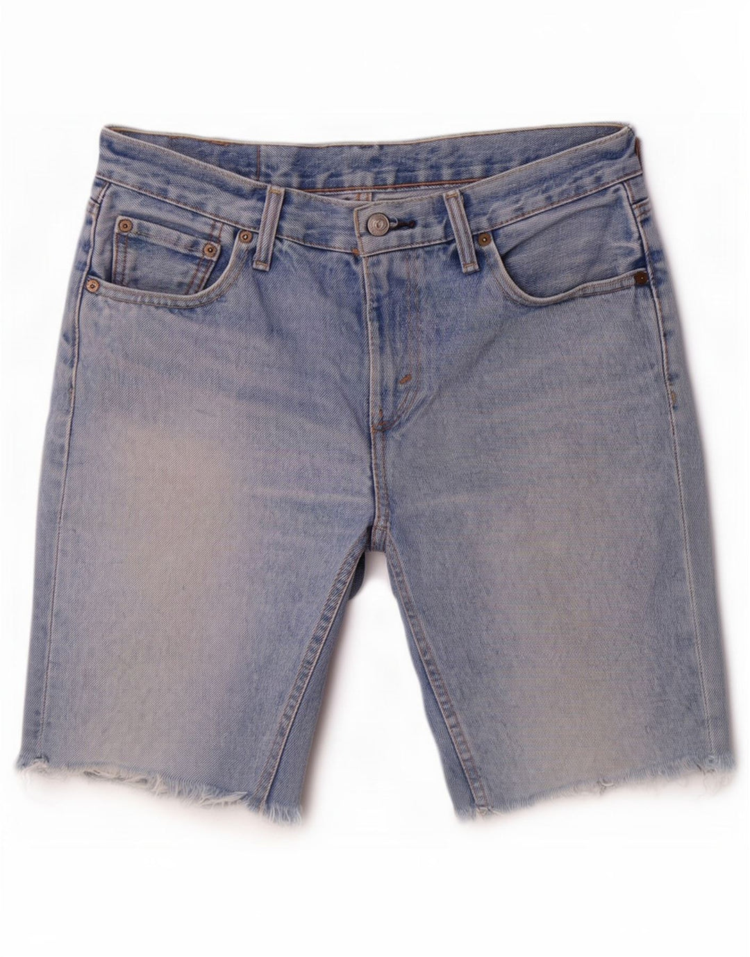 Мужские джинсовые шорты Levi's 511 Medium W30 Синие, хлопок