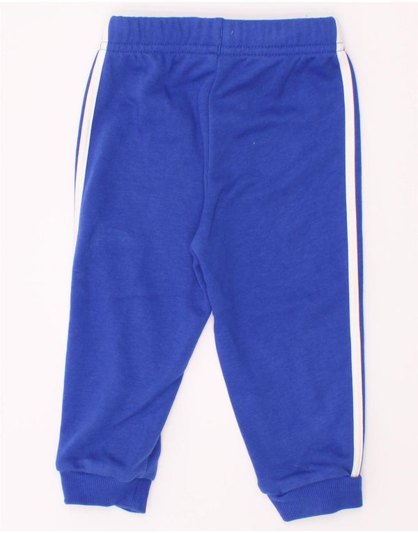 Pantalon de survêtement Adidas bébé garçon Joggers 9-12 mois bleu coton