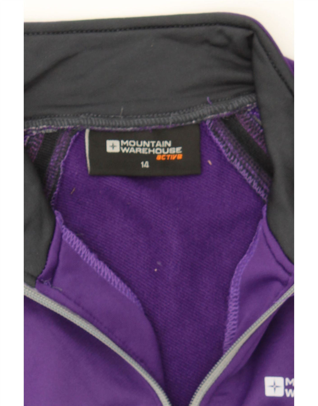 MOUNTAIN WAREHOUSE Womens Pullover Tracksuit Top UK 14 Medium Purple Vintage Mountain Warehouse and Second-Hand Mountain Warehouse from Messina Hembry 